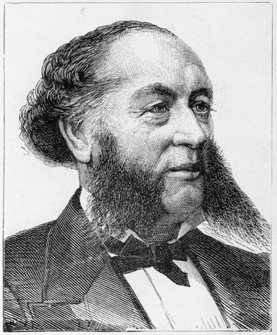 W.K. Vanderbilt (Lithografie) von Leopold Blonder