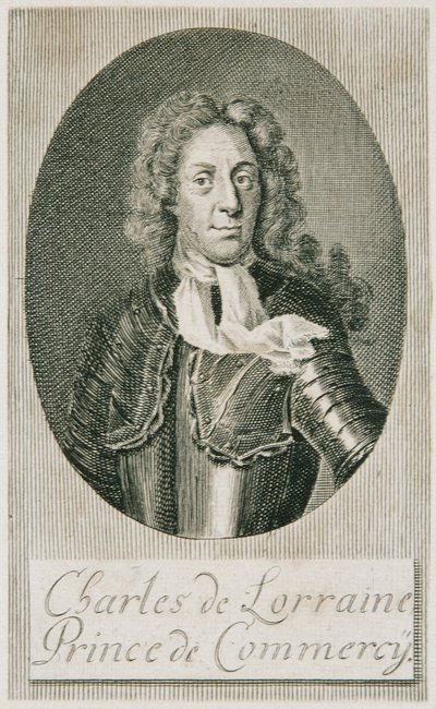 Karl V. Leopold Herzog von Lothringen von Unbekannter Stecher