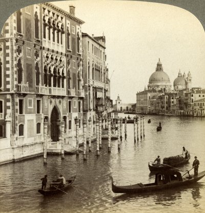 Der Große Kanal, Venedig, Italien von Underwood and Underwood