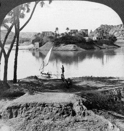 Die Insel Philae, Ägypten, 1905 von Underwood and Underwood