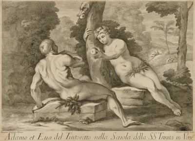 Adam und Eva von Unidentified