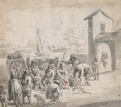 Hafenszene von Unknown