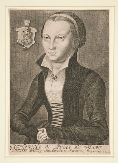 Porträt von Catharina de Bohra D: Mart von Unknown