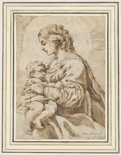 Maria mit Kind von Unknown