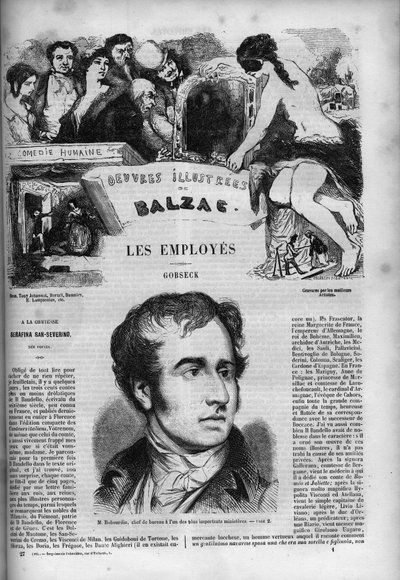 Titelblatt des Romans „Die Angestellten“ von Unknown artist