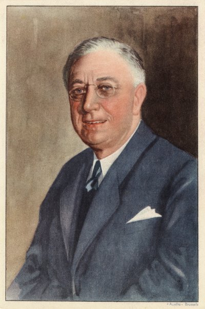 Franklin D. Roosevelt (Illustration) von Unknown artist