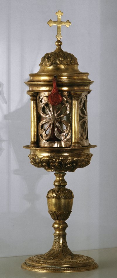 Gold-Kupfer-Ziborium von Unknown artist