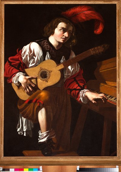 Gitarrenspieler von Unknown artist