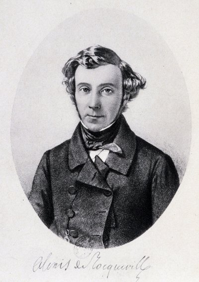 Porträt von Alexis de Tocqueville von Unknown artist