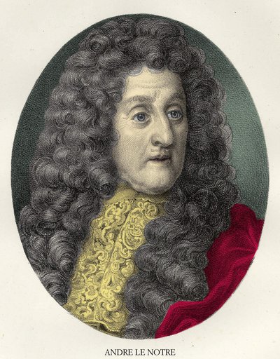 Porträt von André Le Nôtre (Lenotre) von Unknown artist