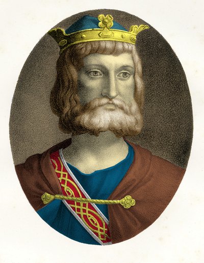 Porträt von Karl Martell (688-741) von Unknown artist