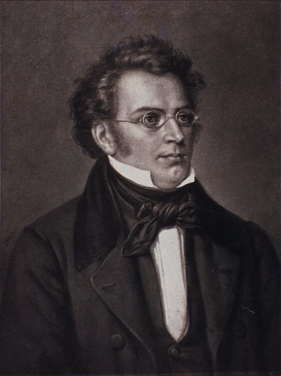 Porträt von Franz Schubert von Unknown artist