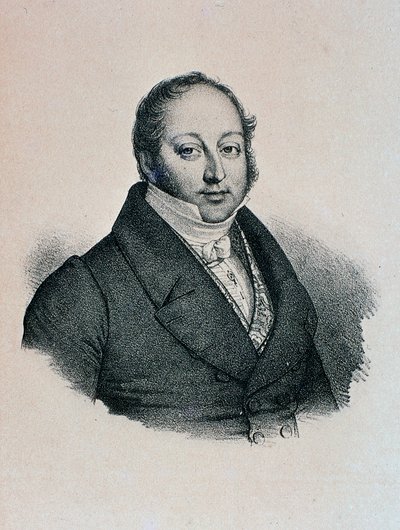 Porträt von Gioacchino Rossini von Unknown artist