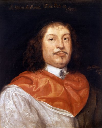 Porträt von John Wilson von Unknown artist