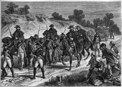 Unterdrückung des Banditentums in Frankreich im Jahr 1801. von Unknown artist