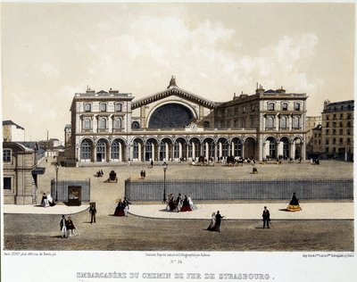 Bahnhof Straßburg (heute Gare de l