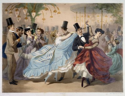 Der Mabille-Ball, um 1860 von Unknown artist
