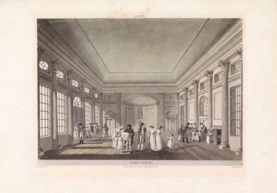 The Pump Room, Bath von Unknown artist
