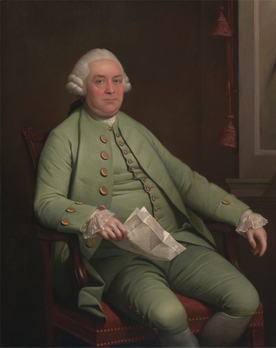 Ein Mann namens William Strahan von Unknown artist