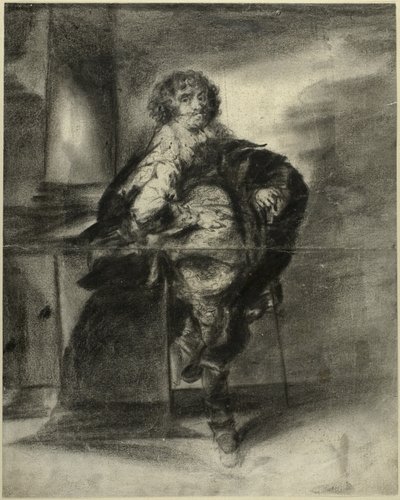 Ein Mann in Kostüm des 17. Jahrhunderts von Unknown artist