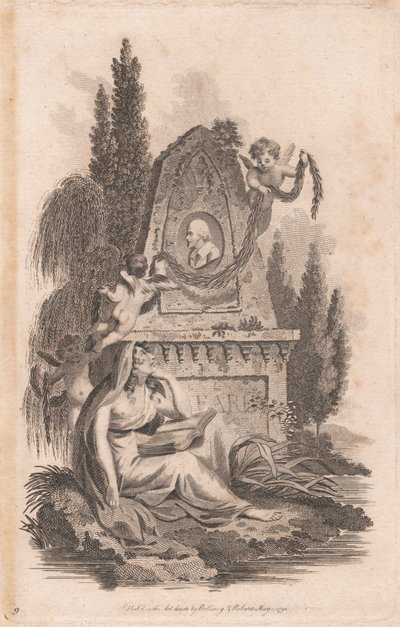 Ein Denkmal für Shakespeare von Unknown artist