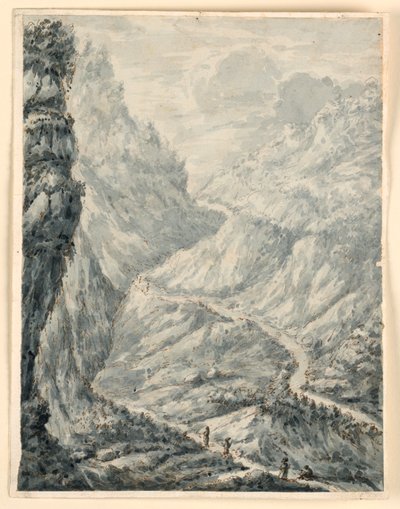 Ein Talpass von Unknown artist