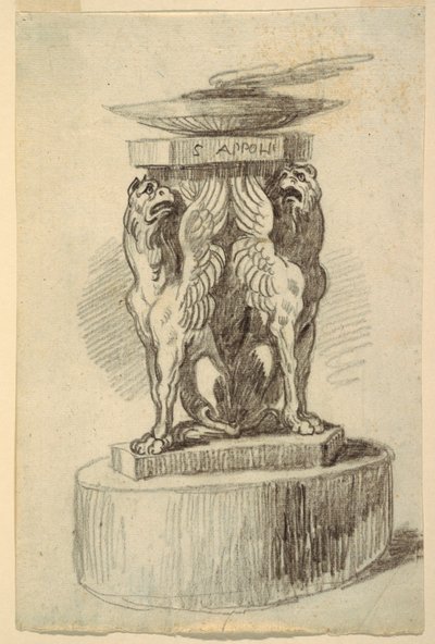 Ein Altar, der Apollo gewidmet ist von Unknown artist