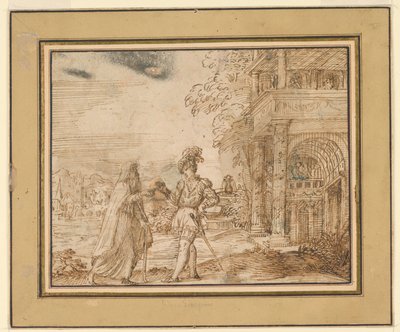 Asket und Höfling von Unknown artist