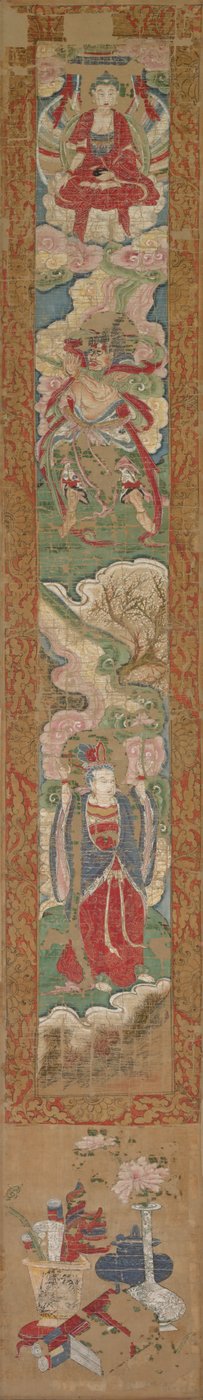 Buddhistisches Panel von Unknown artist