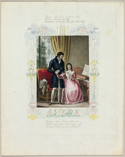 Hör auf, deine lustigen Finger zu spielen (Valentinstag) von Unknown artist