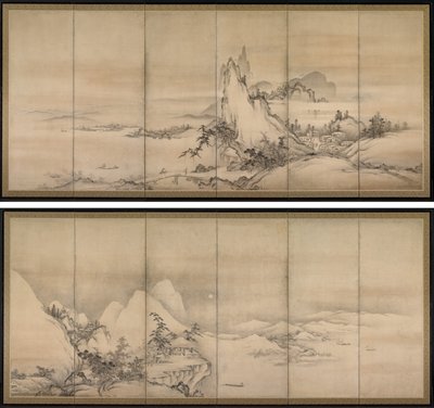 Chinesische Landschaft von Unknown artist