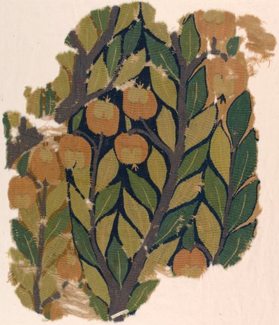 Vorhangbordüre Fragment von Unknown artist