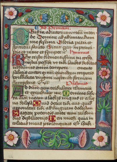 Geschmückte Textseite von Unknown artist