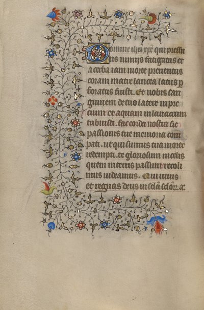 Dekorierte Textseite von Unknown artist