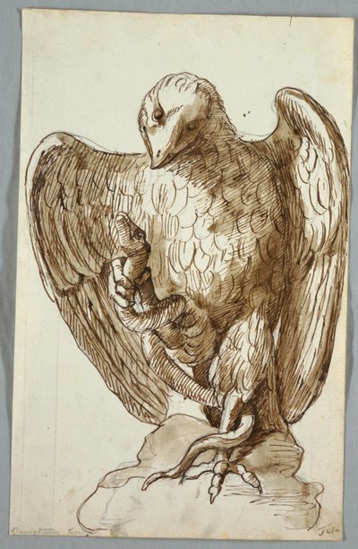 Adler und Schlange von Unknown artist