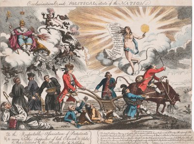 Kirchlicher und politischer Zustand der Nation von Unknown artist