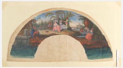 Fächerblatt von Unknown artist
