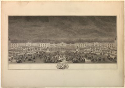 Fest zu Ehren von Ludwig XV. von Frankreich von Unknown artist