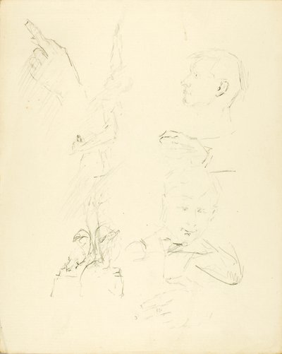 Figurenskizzen von Unknown artist
