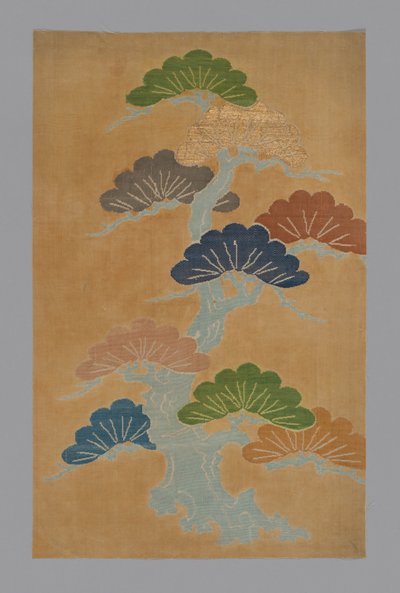 Fragment (Von einem Noh-Kostüm) von Unknown artist