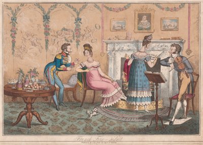 Französisches Kaminzimmer von Unknown artist