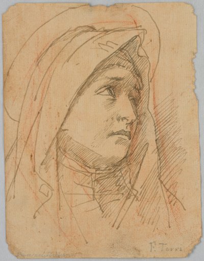 Kopf der Jungfrau von Unknown artist