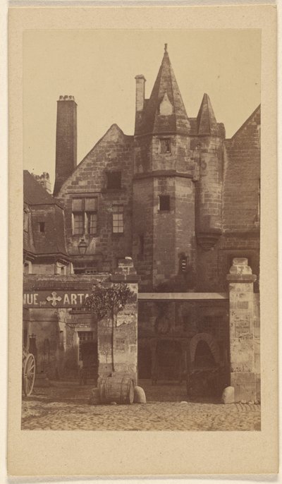 Hotel de la Croix Blanches, Tours von Unknown artist