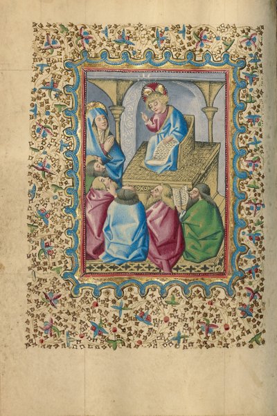 Jesus unter den Schriftgelehrten von Unknown artist
