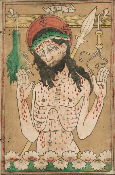 Mann der Schmerzen von Unknown artist