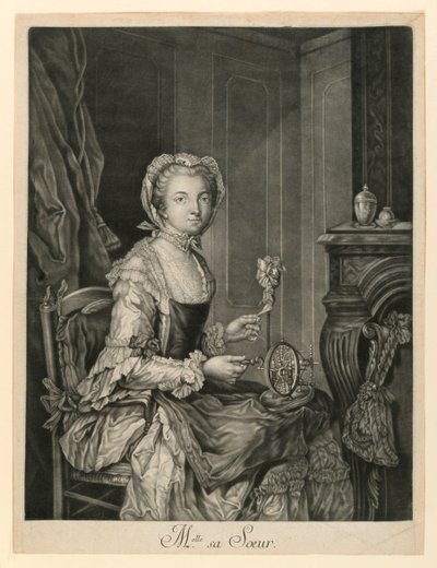 Melle Sa Soeur von Unknown artist
