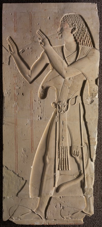Mentuemhat in kirchlicher Kleidung von Unknown artist