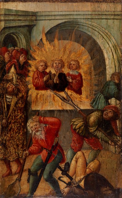 Meshach, Shadrach und Abednego von Unknown artist