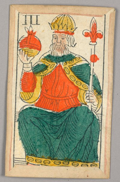 Minchiate (Tarot) Spielkarte von Unknown artist