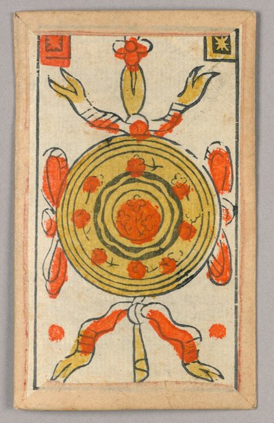Minchiate (Tarot) Spielkarte von Unknown artist